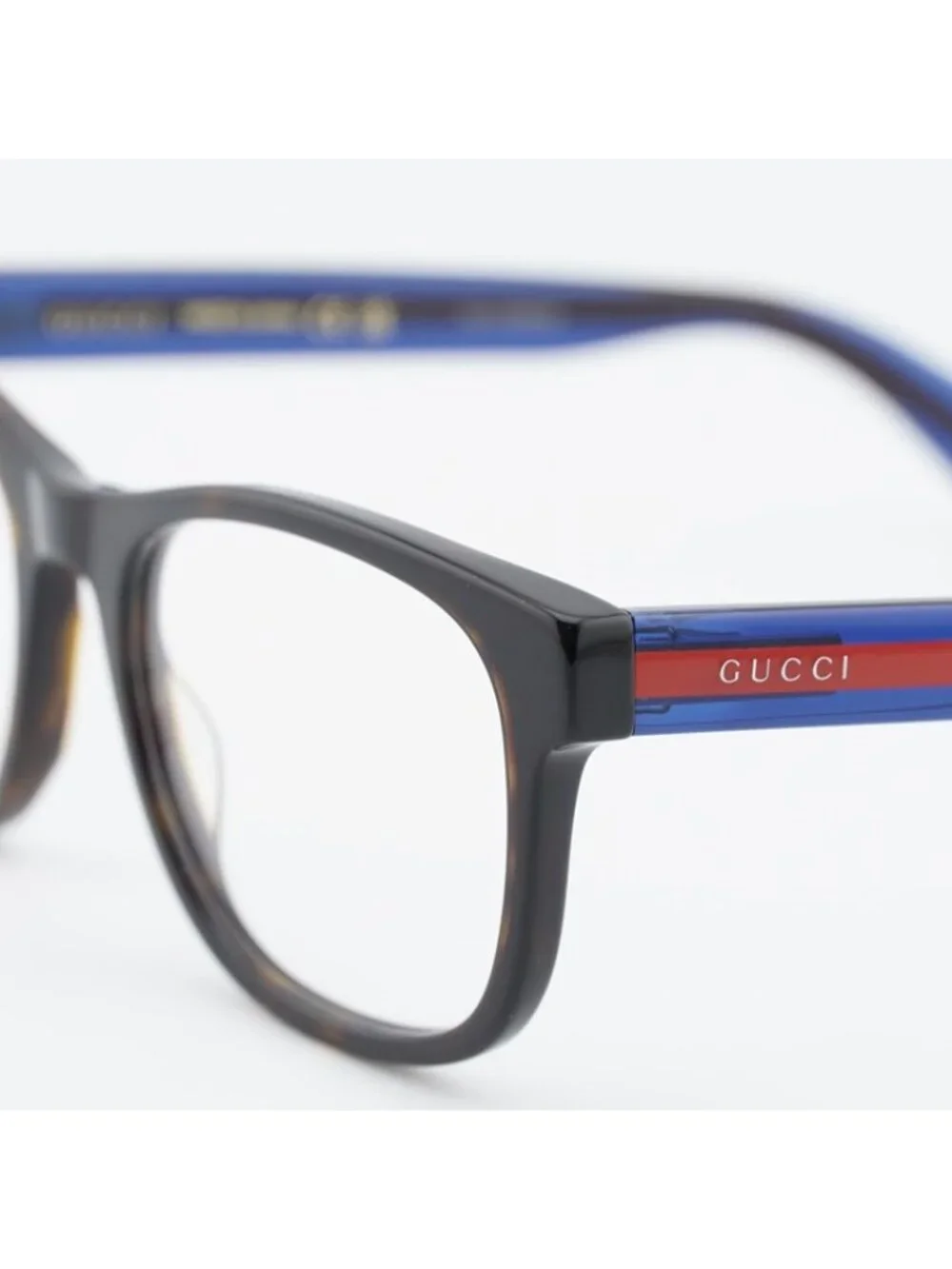 Gucci GG0004ON 003 Eyeglasses Havana 53mm Square Frame